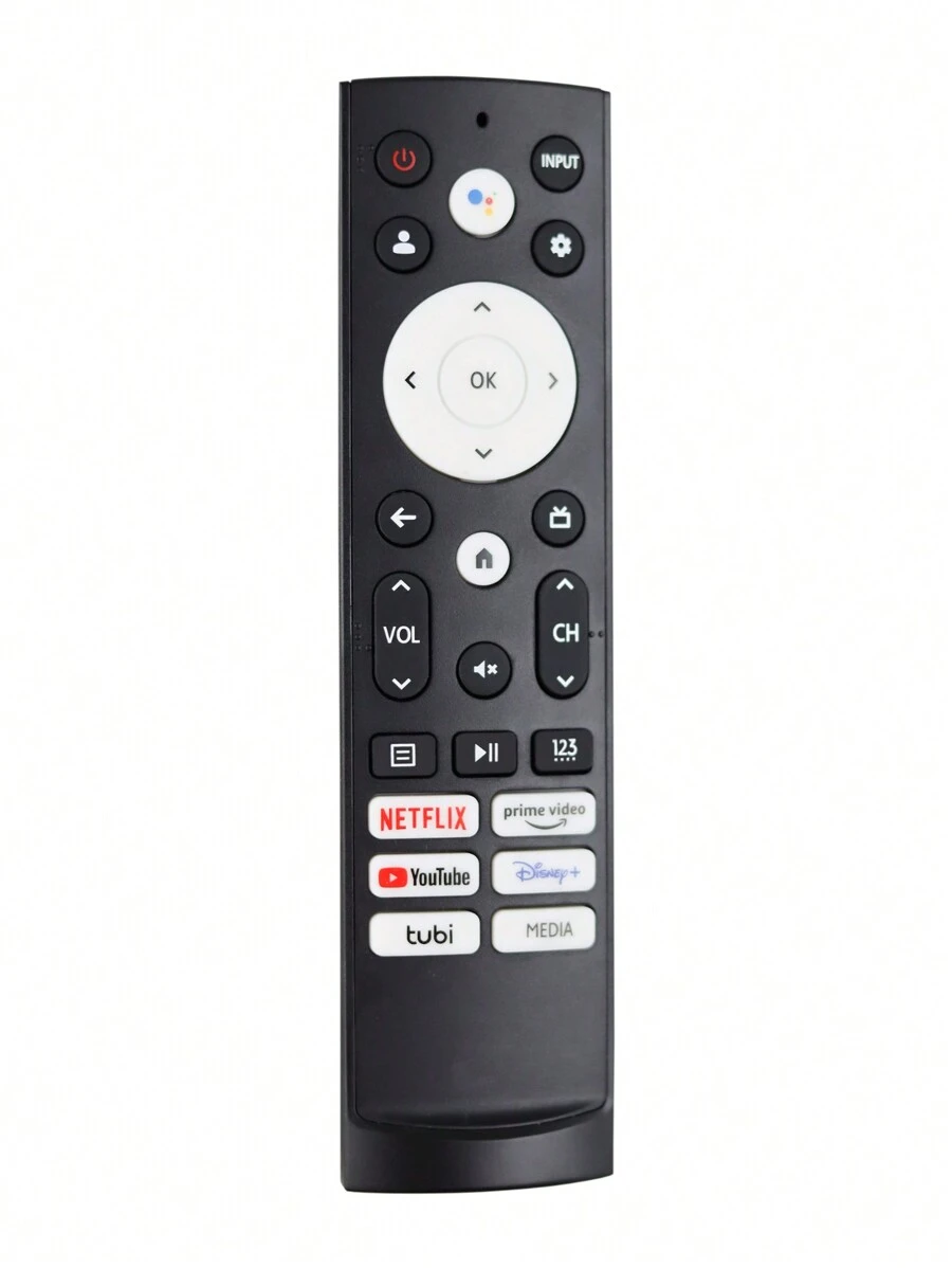 Control Remoto Compatible con Hisense Smart Tv 4k Erf3n90h - Negro - Ver 1