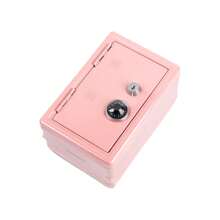 1 pièce Boîte de sécurité pour l'argent et les espèces, boîte de sécurité de petite taille pour l'argent, les bijoux et les objets de valeur, petite et charmante boîte