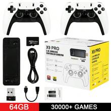 X9 PRO 复古游戏棒，内置 37800+ 款游戏（64G），4K 高清即插即用视频游戏机，带 2.4G 无线控制器，怀旧摇杆街机掌上游戏机，适用于家庭电视 - XPRO - 查看 15
