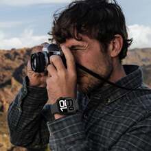 Sport Band Compatible With Watch Bands 40mm 44mm 41mm 46mm 45mm 49mm 38mm 42mm Women Men,Soft Silicone Replacement Sport Strap Wristband For Watch Ultra SE Series 10 9 8 7 6 5 4 3 2 - Black - View 5