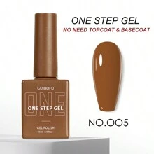 3-in-1 Gel in einem Schritt (ohne Top- und Basislack erforderlich) 27 Farben Serie 15ml Gel-Nagellack Set mit Herbstglanz Finish, halbpermanent, Glitzer, Pailletten Nagellack Set Kit, Softening UV-Lack für Maniküre, Nageldesign, einfarbig in einer Flasche