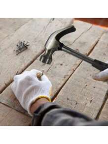 Kit de herramientas manuales para reparación eléctrica 12 en 1 para el hogar con destornillador, martillo, cinta métrica, llaves, cortador y alicates Todos los accesorios Caja de herramientas de hardware Kit de almacenamiento de herramientas mecánicas de garaje Usos de emergencia - Verde - Ver 4