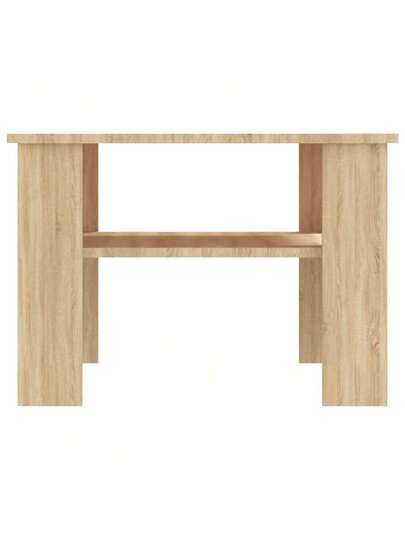 VidaXL Coffee Tafel 60x60x42 Cm Processed Wood Sonoma Oak view 4