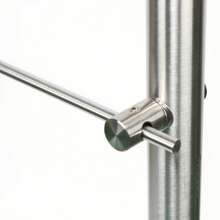 Stainless Handrail Outdoor Rail Safety Grab Garden Step Balustrade 100cm Silvery Color - 1 - View 6