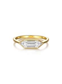 1 Classic Minimalist S925 Moissanite Ladies' Rings Suitable For Engagement Parties, Parties, Daily Wear, Anniversaries, Valentine's Day Gifts
