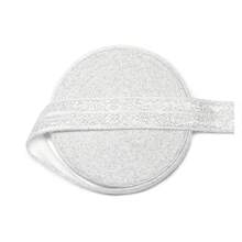 Bristlegrass Glitter Fold Over Elastic FOE 5/8" 3/4" 15mm 20mm Spandex Band Webbing Tape Headband Bracelet Hair Tie Underwear Dress DIY Sewing Trim
