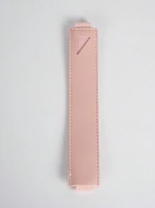 Customization 1pc Unique Design Custom Personalized Engraved Text Faux Leather Adjustable Elastic Band Pen Holder, Planner Pencil Case, Notebook Pen Holder, Multi-Purpose, Couple, Friend, Conspicuous, Special Back To School, School Supplies - Multicolor - View 10