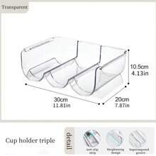 1 szt. 3 kratka może być układana w stosy lodówka czerwone wino wino whisky wódka brandy przezroczysty stojak do przechowywania, darmowe dziurkowanie może być układany w stos szklany stojak wystawowy