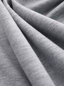 Tween Boys Cartoon Character Print Crew Neck Casual Long Sleeve Pullover Sweatshirt - Grey - View 3