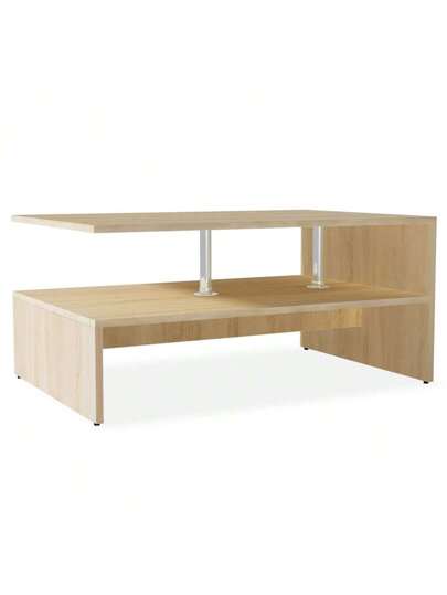 VidaXL Coffee Tafel 90x59x42 Cm Processed Wood Oak