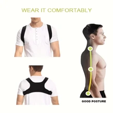 Komfortable Fall Winter Haltungskorrektur für Männer & Frauen - Einstellbar, atmungsaktive orthopädische Stütze - nahtloser Oberkörper, Wirbelsäule, Nacken & Schulter Unterstützung - ideal für täglichen Gebrauch, Schlüsselbein Stabilisierung - fördert gesunde Haltung, verhindert Verstärkung