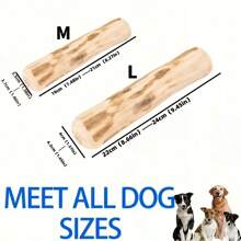 Natural Coffee Wood Dog Chew Toy - Durable Chew Stick For All Breeds, Promotes Dental Health And Interactive Training - Multicolor - View 7