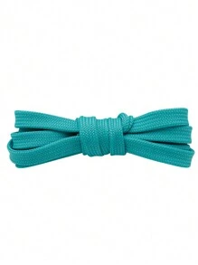 Classic Versatile Double-Layer Polyester Flat Shoelaces, Suitable For Casual Shoes, Sports Shoes, Sneakers