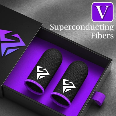 Finger Sleeve, Player Thumb Sleeve Finger Gloves, Mobile Game Accessories, Sweat-Proof Breathable Seamless Touch Screen, Cute Cartoon Pattern Finger Sleeves, Comfortable And Precise To Enhance Your Gaming Experience