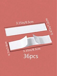 36/64/72/180pcs Of Top -Not -Skid Double -Sided Tape, Clothes, Shirts, Evening Dresses, Riot Exposure, Stickers, Shirts Leading Off -Chest Double -Sided Transparent Tape, Wearing Skirts To Prevent Light Hidden Stickers, Mild Skin And Fabrics, Color, Color, Color, Color, Color, Color Transparent Tape, Non -Slip, Fashion, Clothing And Body Tape, Ladies And Clothing Tape, Mild Body Tape, Powerful Viscous Fabric Tape Fashion Tape Summer Cooling,Beach,Travel