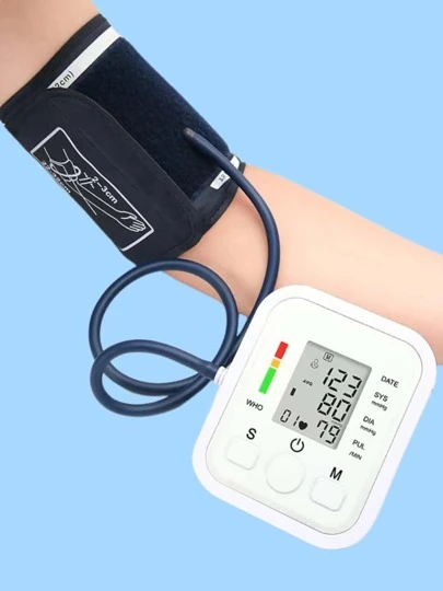 Baumanómetro Monitor de presión arterial arterial Digital médico, tensiómetro automático, tonómetro, esfigmomanómetro, medidor de pulso y frecuencia cardíaca, oxímetro, Esfigmomanómetro automático médico, brazo Digital, muñeca, BP, Monitor de presión arterial, tensiómetro, tonómetro, medidor de pulso de frecuencia cardíaca