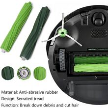 Replacement Parts Accessories For Irobot Roomba I1/I1+/I2/I3/I3+/I4+/I5/I5+/I6/I6+/I7/I7+/I8/I8+/J5/J5+/J7/E5/E6/E7 I E& J Plus Series Vacuum Cleaner Include Removable Brush Filter Dust Bag And Side Brush,Tool Accessories
