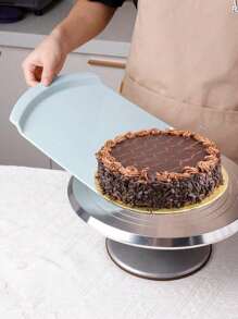 1pc Home Cake Transfer Shovel PP Cake Tray Shovel Piping Decoration Mobile Shovel Baking Tool