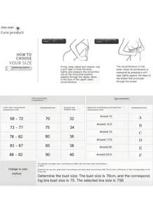 1 Pair Silicone Invisible Adhesive Bra Lift Cups, Prevent Nip Slip, Support And Uplift Bust