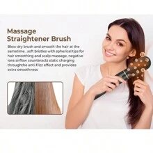 UKLISS Multifunctional Air Styler 5 In 1 Hair Styler, 60000RPM High Speed ​​Hair Dryer Brush (Quick Dry For Wet Hair), Automatic Curling Iron, Round Brush, Straightening Comb, Hair Volumizer, Hair Dryer Set, All-In-One Holiday Gift For Family