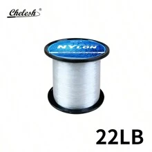 Chelesh 546 码/500 米高强度单丝钓鱼线，有多种颜色和磅数可供选择，适用于淡水、咸水、海钓，非常适合长距离和编织，也适用于悬挂饰品和工艺品、圣诞装饰品