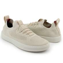 Men's Knit Slip On Casual Sneakers Various Colors Original - 米色 - 查看 5