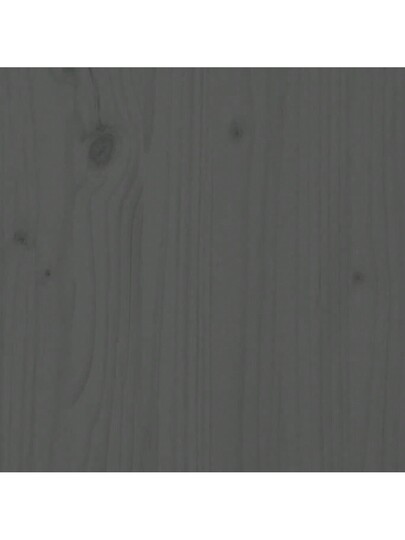 VidaXL Coffee Tafel 118x63x45 Cm Solid Pine Wood Grijs view 7