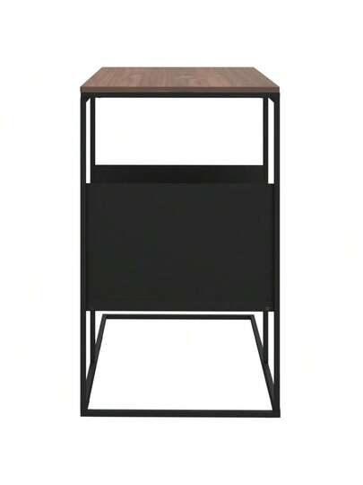 VidaXL Side Tafel 55x36x59.5 Cm Processed Wood Zwart view 4