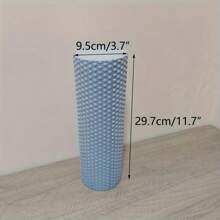 Yoga Roller Round EVA Foam Cylinder Hexagonal Roller For Pilates Exercise Enhanced Home Workouts Diameter 9.5cm Length 29.7cm - Black - View 7
