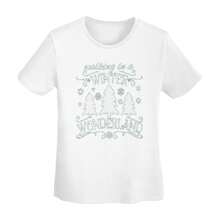Women's Graphic Tee Walking In A Winter Shirt Unisex T-Shirt Short Sleeve Casual Tee Top