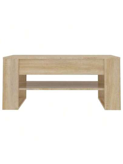 VidaXL Coffee Tafel 102x55x45 Cm Processed Wood Sonoma Oak view 3