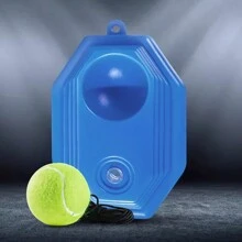 Allenatore da tennis per principianti, corda elastica per allenamento tennis singolo ad alta elasticità, adatto per pratica, partite, massaggio, animali domestici