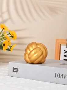1pc Resin Spherical Decorative Ornament, Creative Luxury Style, Suitable For Desk, Office, Home Decor, Birthday Gift - Multicolor - View 11