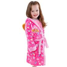 Paw Patrol Dressing Gown | Skye Girls Dressing Gown | Dog Pink Dressing Gowns For Kids | Official Merchandise - Pink - View 5