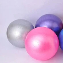 Swiss Ball Pilates Yoga Abdominals 65cm Without Pump - 粉色 - 查看 2