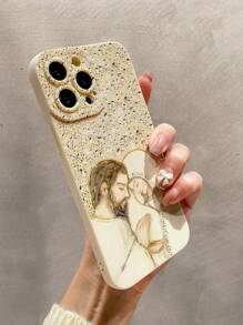 Funda para teléfono móvil de silicona líquida con protección corporal total, a prueba de golpes y caídas, de goma suave TPU, compatible con iPhone - Multicolor - Ver 2