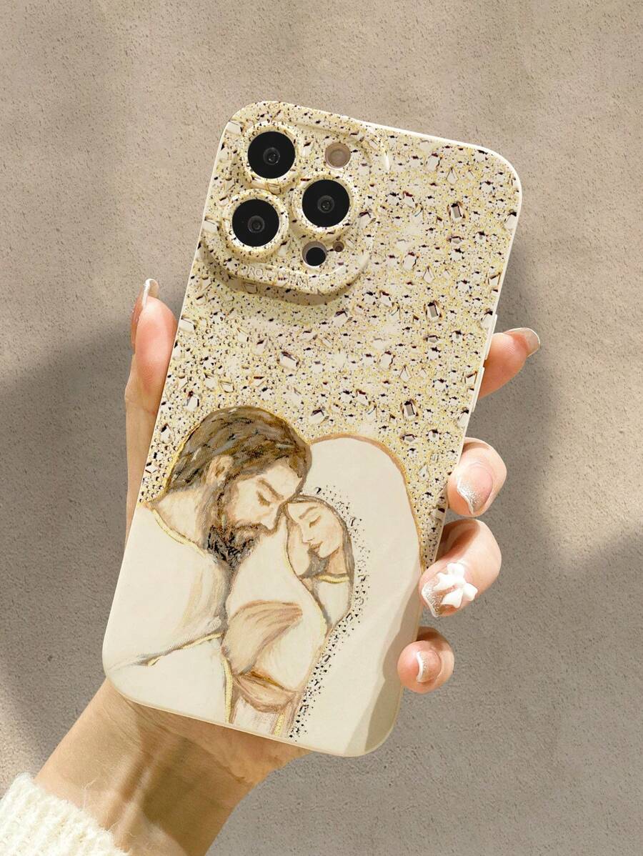 Funda para teléfono móvil de silicona líquida con protección corporal total, a prueba de golpes y caídas, de goma suave TPU, compatible con iPhone - Multicolor - Ver 1