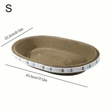 Cat Scratching Board, Indoor Cat Scratching Pad, Cardboard Scratch Post To Protect Furniture, Cat Scratching Toy