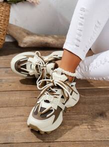 女式厚底休闲运动鞋