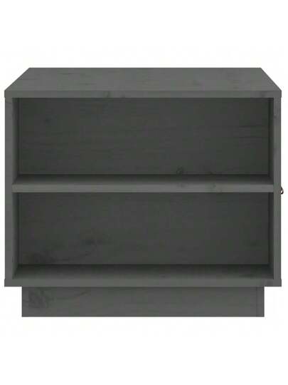 VidaXL Coffee Tafel 100x50x41 Cm Solid Pine Wood Grijs view 8