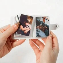 Mini PU Leather Keychain Photo Albums, Personalized Mini Photo Albums, Anniversary Gifts, Best Friend Photo Albums, Commemorative Gifts, Family Memory Photo Albums, Father's Day Gifts, Mother's Day Gifts, Valentine's Day Gifts. Birthday Graduation