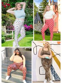 Women's And Plus Size Oh So Soft Full Length Leggings | Solids & Prints | Adult Sizes S - 7X - 米色 - 查看 7