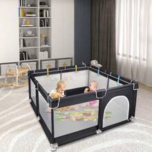 LILIIN Pet Fence - 127x127cm黑色 - 查看 3