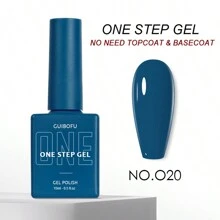 3-in-1 Gel in einem Schritt (ohne Top- und Basislack erforderlich) 27 Farben Serie 15ml Gel-Nagellack Set mit Herbstglanz Finish, halbpermanent, Glitzer, Pailletten Nagellack Set Kit, Softening UV-Lack für Maniküre, Nageldesign, einfarbig in einer Flasche