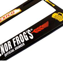 Par Portaplacas  estilo Souvenir ¨ OFFICIAL DRINKER ¨ - Multicolor - Ver 4