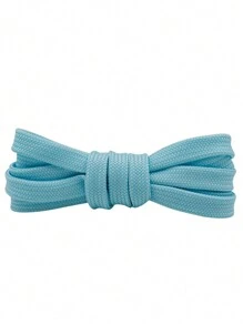 Classic Versatile Double-Layer Polyester Flat Shoelaces, Suitable For Casual Shoes, Sports Shoes, Sneakers
