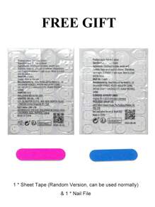 24入組紫羅蘭法式指甲，可愛夏日簡約假指甲，光澤明亮膠黏貼全覆蓋短方形假指甲，適用於女性女孩指甲用品 - 紫羅蘭色 - 查看 7