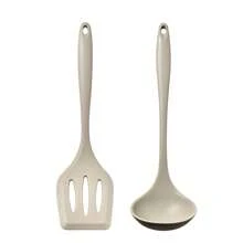 Keidason Conjunto de 15 piezas de utensilios de cocina de silicona - Utensilios de cocina resistentes al calor de hasta 230°C, espátula, pinzas, cuchara, brocha, batidor, conjunto de utensilios de cocina y accesorios para ollas antiadherentes, aptos para lavavajillas
