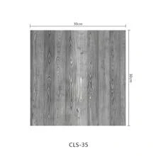 20 Pack Peel And Stick Floor Tiles, Self-Adhesive Wall Stickers Antique Wood Grain Wallpaper Thick Self-Adhesive Wall Stickers Wall Panels Suitable For Various Surfaces Smooth And Rough, Self-Adhesive, Waterproof, Bathroom Floor Tiles, Suitable For Living Room Bedroom Kitchen Floor, 12 Inches * 12 Inches - CLS-35 - 查看 2