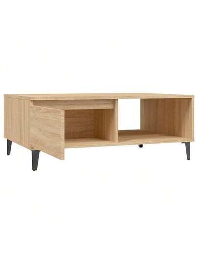 VidaXL Coffee Tafel 90x60x35 Cm Processed Wood Sonoma Oak view 6